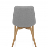 Chaise Bois Tissu - Kobe