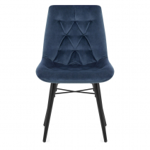 Chaise Métal Velours - Roxy