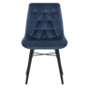 Chaise Métal Velours - Roxy