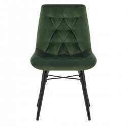 Chaise Métal Velours - Roxy