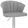 Chaise de Bar Faux Cuir - Symphony Gris