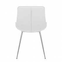 Chaise Faux Cuir Chrome - Milano
