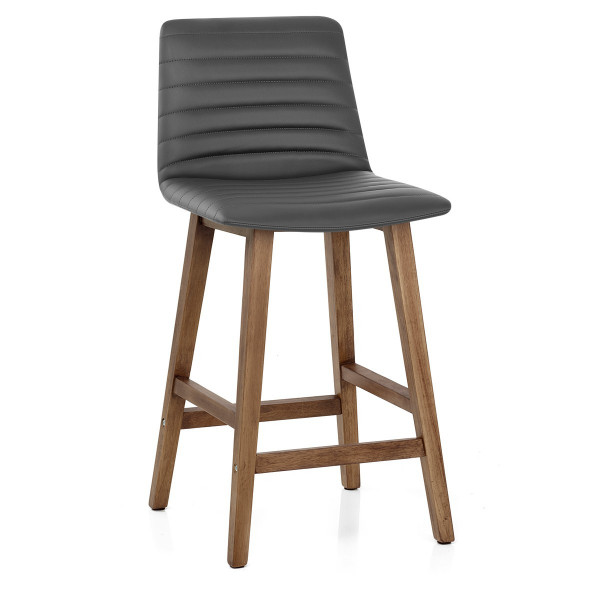 Tabouret de Bar Faux Cuir Spritz - Noir Tabouret de Bar Faux Cuir Spritz - Noir