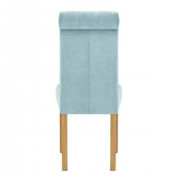 Chaise Bois Tissu - Portland Crème