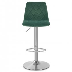 Tabouret de Bar Velours - Melody Vert