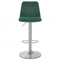 Tabouret de Bar Velours - Melody Vert