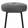 Tabouret de Bar Faux Cuir - Buzz Gris