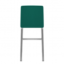 Tabouret Velours Chrome Brossé - Stella Vert