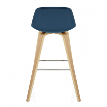 Tabouret de Bar Velours - Reef Bleu