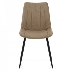 Chaise Faux Cuir Antique - Camino Gris 