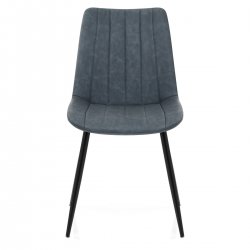 Chaise Faux Cuir Antique - Camino Gris 