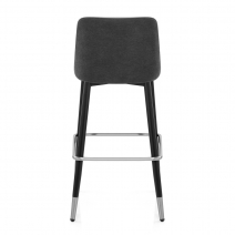Tabouret de Bar Tissu - Hudson Gris