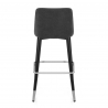 Tabouret de Bar Tissu - Hudson Gris