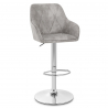 Tabouret de Bar Faux Cuir Antique - Modena Gris