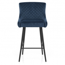 Tabouret de Bar Velours - Provence Bleu