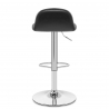 Tabouret de Bar Faux Cuir Antique - Spark Noir