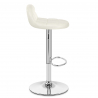 Tabouret de Bar Faux Cuir Antique - Spark Crème