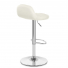 Tabouret de Bar Faux Cuir Antique - Spark Crème