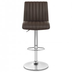 Tabouret de Bar Cuir Véritable - Debut