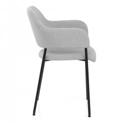 Chaise Tissu - Trent Gris Foncé