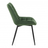 Chaise Velours - Lisbon - Vert