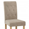 Chaise Tissu Bois - York