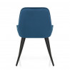 Chaise Velours - Mustang Bleu Foncé