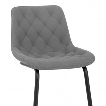 Tabouret de Bar Faux Cuir - Soho Gris