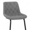 Tabouret de Bar Faux Cuir - Soho Gris