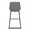 Tabouret de Bar Faux Cuir - Soho Gris