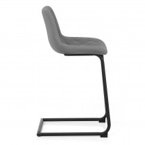 Tabouret de Bar Faux Cuir - Soho Gris