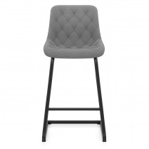 Tabouret de Bar Faux Cuir - Soho Gris