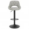 Tabouret de Bar Faux Daim - Nikita