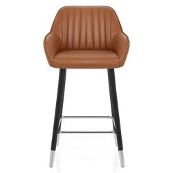 Tabouret de Bar Cuir Véritable - Apres Grande