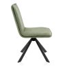 Chaise Faux Cuir - Genesis Vert