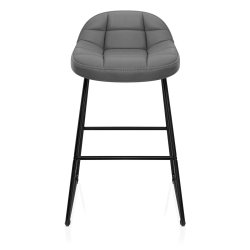 Tabouret de Bar Faux Cuir -...
