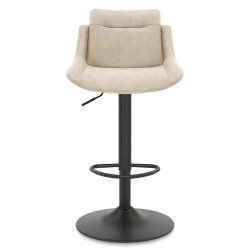 Tabouret de Bar Faux Cuir -...