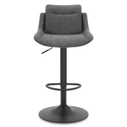 Tabouret de Bar Faux Cuir -...