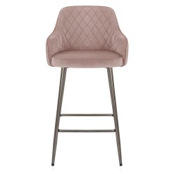 Tabouret de Bar Velours -...