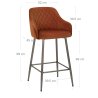 Tabouret de Bar Velours - Sydney