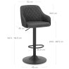 Tabouret Faux Cuir - Perth