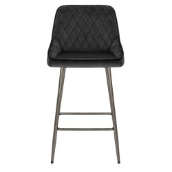 Tabouret de Bar Velours -...