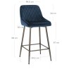 Tabouret de Bar Velours - Brisbane