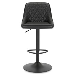 Tabouret Cuir Veritable -...