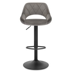 Tabouret de Bar Velours -...