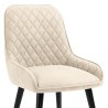 Chaise Faux Cuir - Azure
