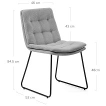 Chaise Tissu - Riva