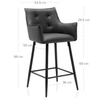 Tabouret Faux Cuir - Montana