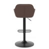 Tabouret de Bar Faux Cuir - Sol