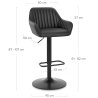 Tabouret Cuir Véritable - Sol